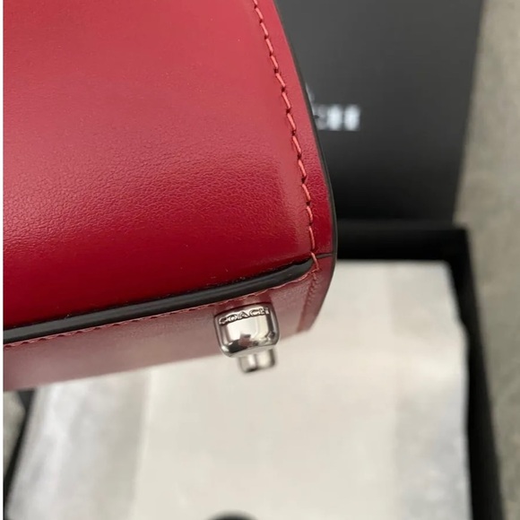 ***RARE*** Limited Edition: Coach Lunar year Dragon Ruby Red Sammy Top Handle 21 - Picture 13 of 16